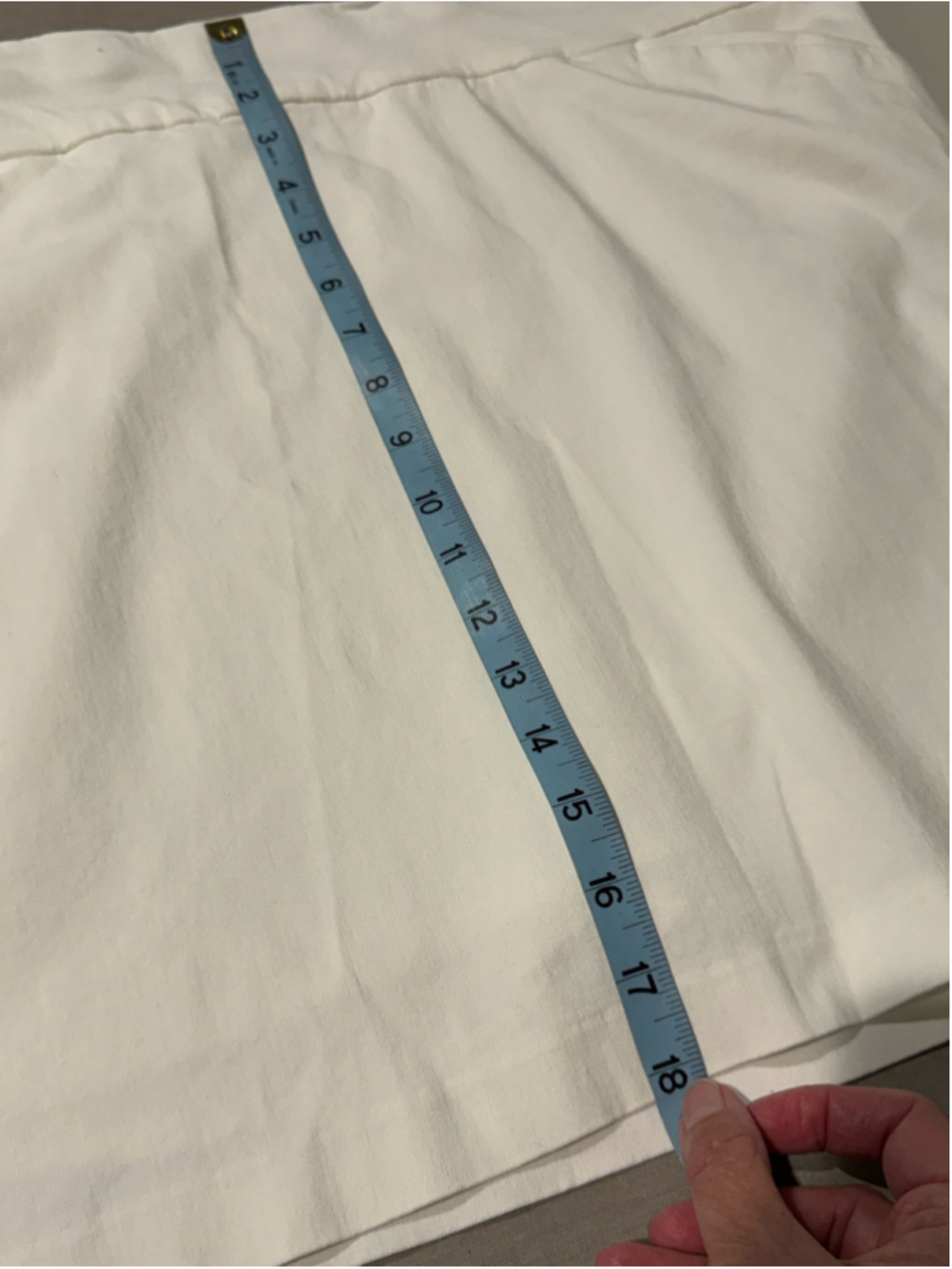 Women's Chico's Perfect Stretch Mini Skort White Size 3X - Picture 11 of 11